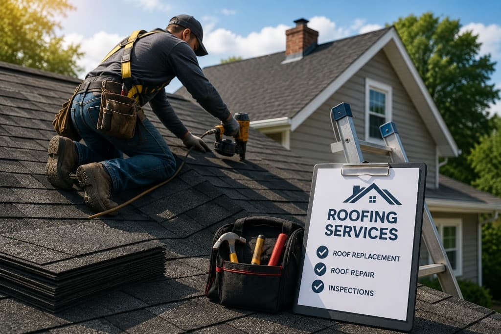 Roofing Companies local SEO visual