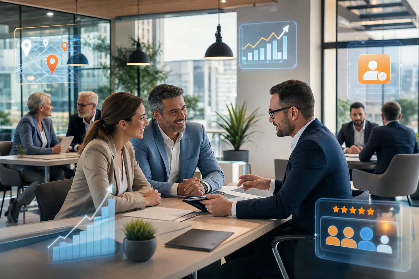 Financial advisory business growth through professional Local SEO services