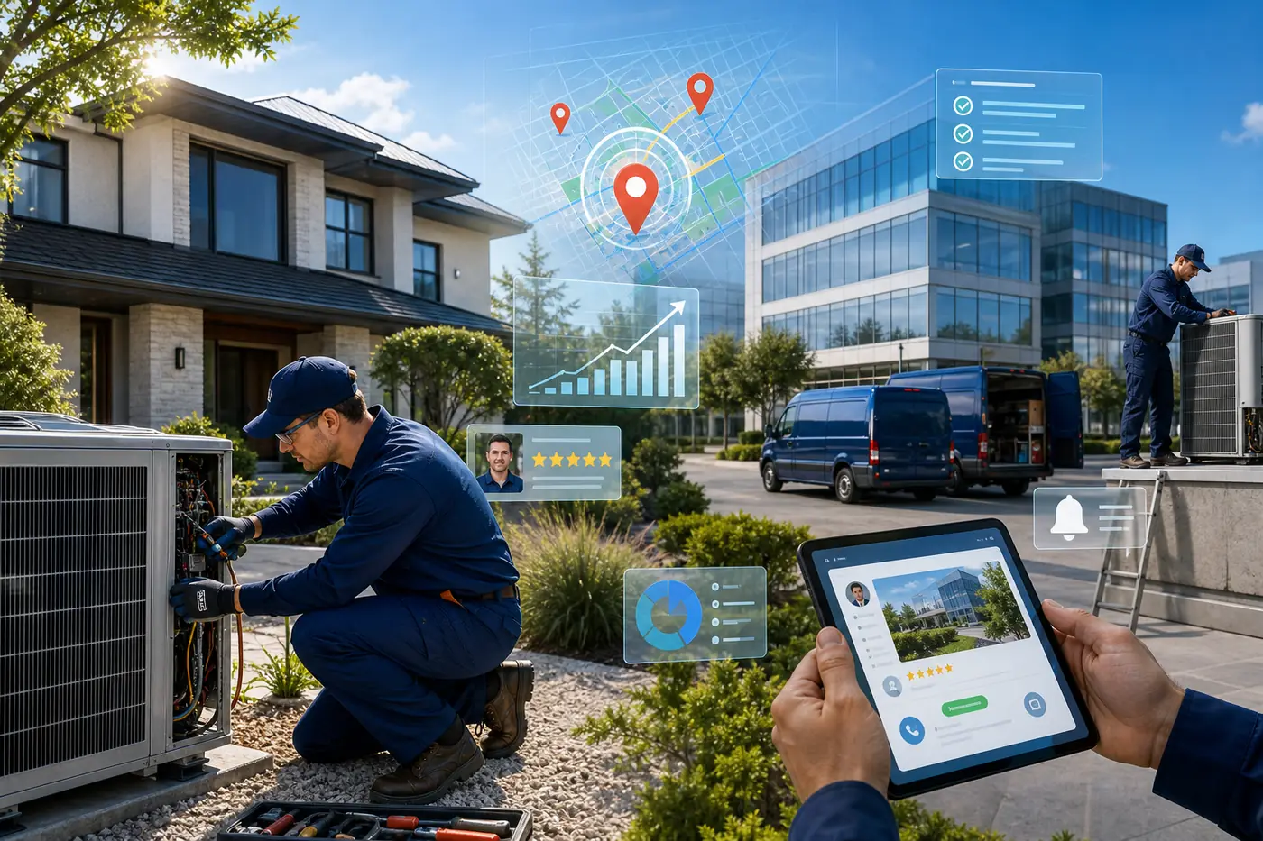 HVAC business growth through professional Local SEO services