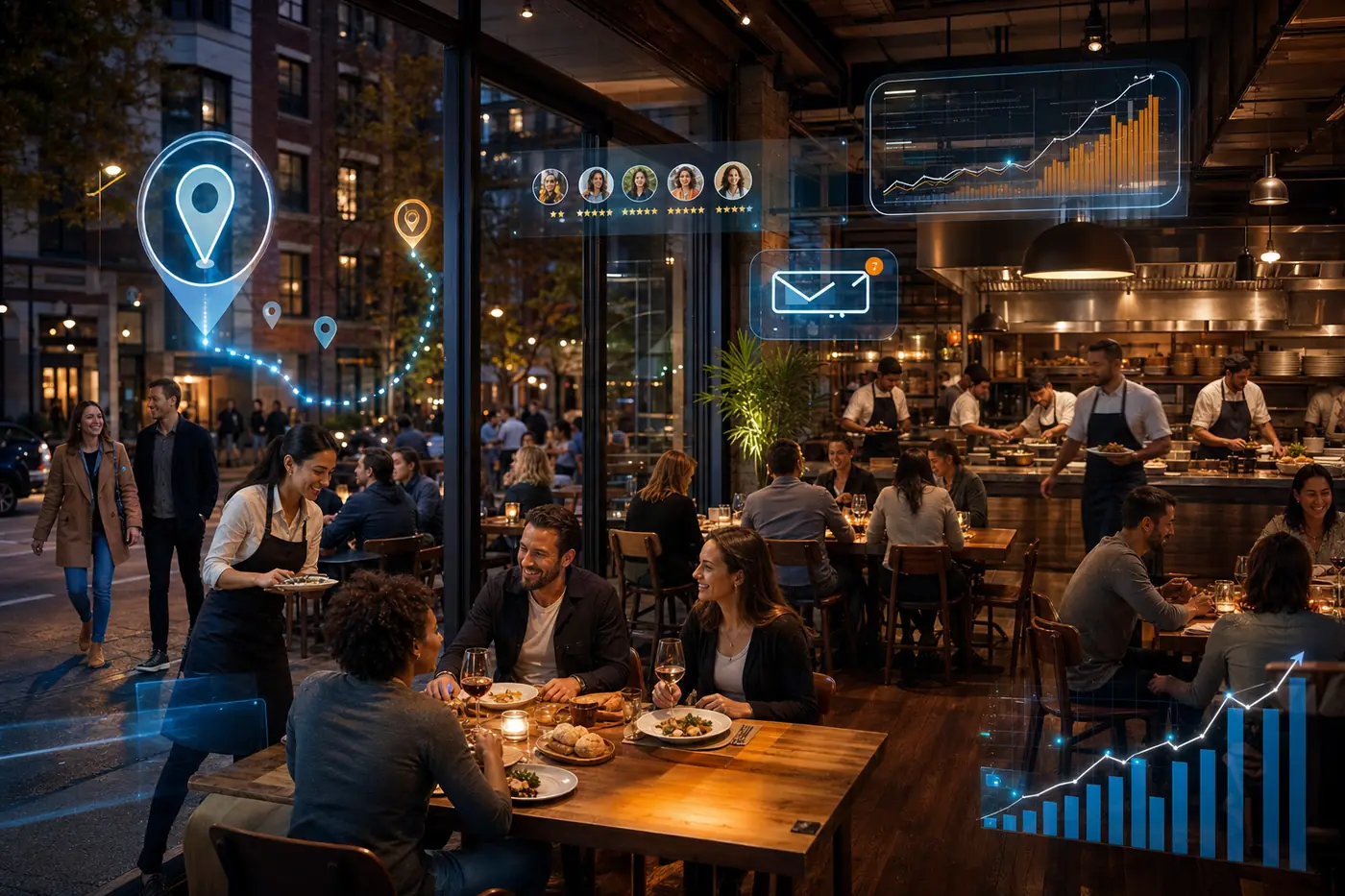 Restaurant business growth through professional Local SEO services