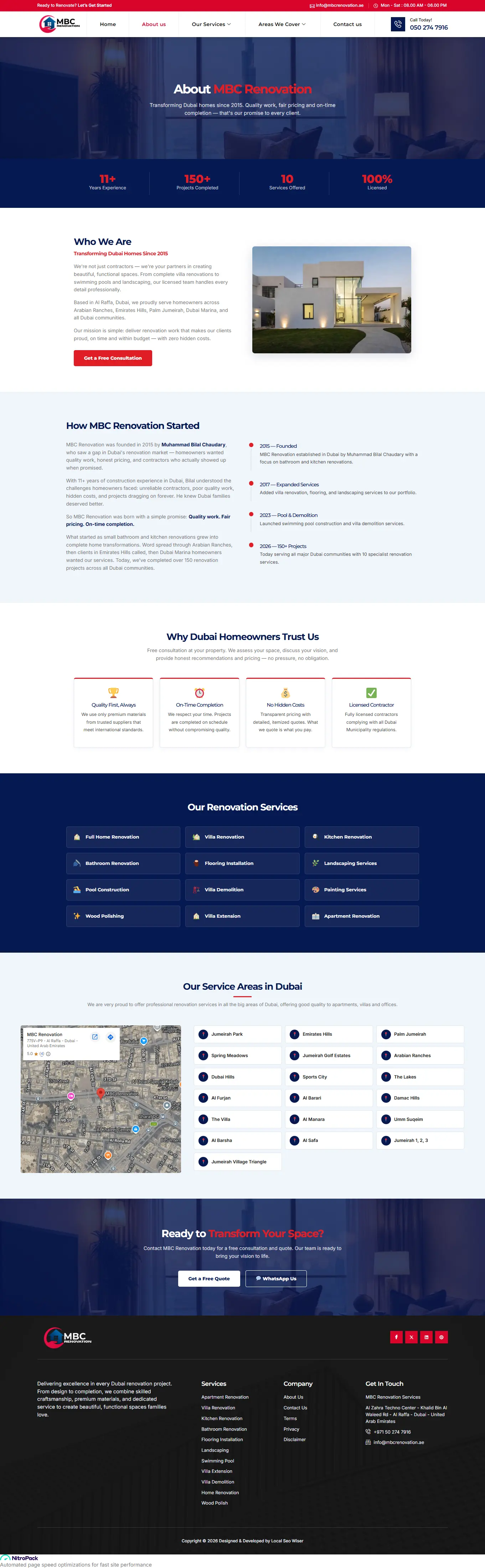 MBC Renovation about page